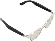 Audio Smart Glasses, 5.0 Blue Light Filtering, Open Ear HiFi Stereo Sound, Touch Control, IPX4 Waterproof, Rechargeable Wireless Audio Glasses for Gaming Meeting Traveling