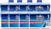 Finish Dishwasher Machine Cleaner | Original | Pack of 8, 250ml Each |Deep Cleans and Helps to prolong life of your dishwasher