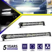 10" 20" inch Slim LED Work Light Bar Spot Flood Combo Lamp SUV ATV Offroad Truck