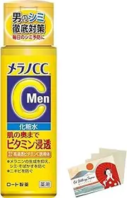 Rohto Melano CC Men Medicinal Stain Measures Lotion 170ml - Blotting Paper Set