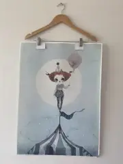 Mrs Mighetto Print On Canvas For Bedroom, Nursery Wall Art. Replica Miss Gertrud