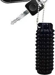 Spiky Grippie Stim Key Chain, Calming Key Chain,Rotation Fidget Key Chain, Hard Spiky Massage Key Chain for Stress Reduction, Portable Relaxation Toys Pocket Size Novelty Sensory Key Chain