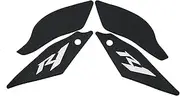 INLIMA 4PCS Motorcycle Fuel Tank Pad Cap Decals Cap Sticker Fit for Y-amaha YZF R1 YZFR1 R 1 2020 2021
