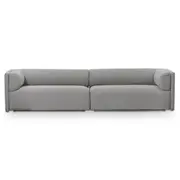 Mullen 4 Seater Fabric Sofa - Grey
