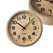 KATOMOKU Muku Clock 15 Natural Wall Clock Continuous Second Hand km-107NA φ306mm