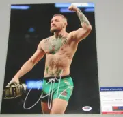 CONOR McGREGOR Hand Signed 11"x14" Photo +PSA DNA COA *BUY 100% GENUINE CONOR*