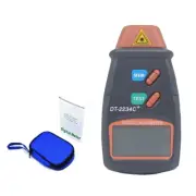Digital Laser-Photo Tachometer Gun Non-contact Rpm Tach Tester Meter Speed Gauge