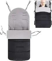 Footmuff for Stroller - Warm Bunting Bag | Windproof Waterproof Footmuff, Cold Weather Gear for Stroller