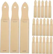 20pcs Sandpaper Pointer for Ergonomic Handheld Pencil Sharpener for Sketching Drawing Crayons for Beginners Teens Classroom Home Use