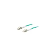AddOn 13.12' Multi-Mode Fiber (LOMM) Duplex LC/LC Networking Patch Cable Aqua