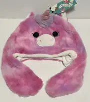 Squishmallows Licensed Beanie Unicorn Kids Pink Plush Brand New With Tag