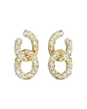 Swarovski Dextera Hoop Earrings OS