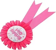 Kisangel Happy Birthday Badge Pin Tinplate Rosette Button for Supplies Distinctive Design Quality for Celebrations and Events