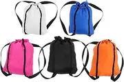 HEALSOPTHY Mini Toy Backpack Set 5 Pcs Doll Backbags for Girls Game Storage Bags Toy Backpack Accessories for School