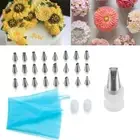 Steel Cupcake Baking Mold Pastry Bag Icing Piping Nozzles Ice Cream Tool