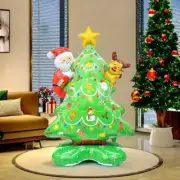 Wizardi 60 x 36" Christmas Tree Standing Foil Balloon Decoration
