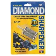 Eze-Lap Diamond Chainsaw Sharpener - With Guide
