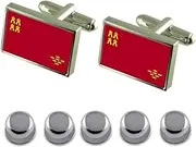 [Select Gifts] Shirt Dress Studs Murcia Flag Cufflinks