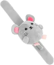 Abaodam Cute Plush Mouse Slap Bracelet Fun Animal Theme Wristband for Parties Birthdays Halloween and More Compact Lightweight for Easy Carrying Party Favors for Adults