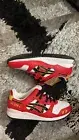 ASICS Gel-Lyte III 3 OG Red Black Daruma Doll 1201A180-600 Men's Size 8