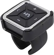 Bluetooth 5.0 Steering Wheel Media Button, Wireless Music Controller with Volume/Call Keys, 10m Range Car Remote for iOS/Android
