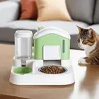 Detachable Automatic Cat Water Feeder 2-In-1 Cat Dog Food Bowl for Cats Dogs