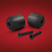Show Chrome Accessories (41-181BK Black Handlebar Weight for Can Am Spyder