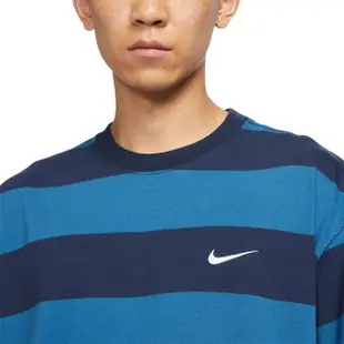 【NIKE 耐吉】AS M NK SB TEE STRIPE 運動 休閒 短袖 圓領T 男 - FB8151411