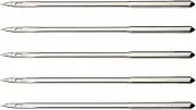 Canvas Leather Sewing Awl Round Hole Needle for Shoe Repairing, DIY Handmade 5Pcs
