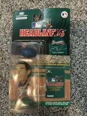 1996 Corinthian Headliners Dave Justice Atlanta Braves Autographed
