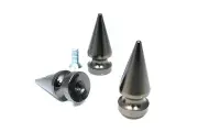 1 Giant Gunmetal Tree Spike 45mm (1.75 inch) StudsAndSpikes goth punk motorcycle