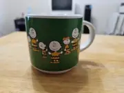 2016 Charlie Brown Peanuts Coffee Cup Mug Green