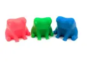 Stress Ball Chonk Frog - Glow in the Dark - Soft and Squishy Platinum Silicone