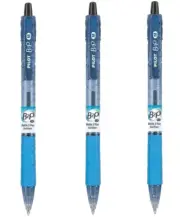 Pilot B2P Bottle Pen Lot/3 Gel Black 1.0mm Rubber Grip Office School Recycled