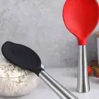 Anti-rust Silicone Non-Stick Spatula Serving Spoons Rice Paddle Rice Scooper