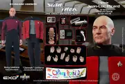 Star Trek The Next Generation Captain Jean-Luc Picard Sixth Scale Figure EXO-6
