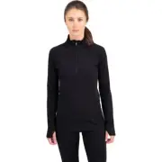 NWT Terramar Below Zero 3.0 Performance Half Zip Crew Mid-weight Base Women Med