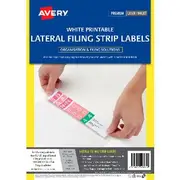 Avery Lateral Filing Label A4 400 Pack