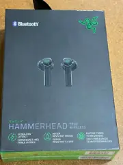 NEW SEALED Razer Hammerhead True Wireless Gaming Earbuds Black RZ12-02970100