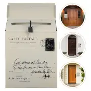 Mailboxes for outside Locking Decorative American-style Printed English Letters