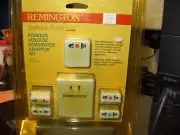 Remington Travel Plus Foreign Voltage Converter Adapter Set TL-265BP