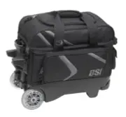 BSI Prime 2 Ball Roller Black/Charcoal Bowling Bag