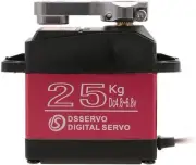 Servo High Torque Metal Gear Standard Digital 25KG/0.13S 6.8V for 1/8...