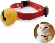 Breakaway Cat Collar Strip Bell，Safety Quick Release Cat Collars,Double Velve...