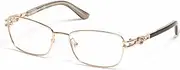 [GUESS] GU2687 Eyeglass Frames - Shiny Rose Gold Frame, Shiny Rose Gold Lenses, 53 mm GU268753028