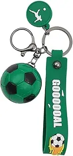 [Generic] Soccer Keychain Pendant Sturdy Sports Keyring for Bags Unique Football Bag Charm present for Sports Parties Birthday Favors and Backpack Decor