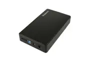 Simplecom SE325 Tool Free 3.5" SATA Hard Drive to USB 3.0 Hard Drive Enclosure [SE325-BLACK]