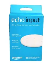 Echo Input for your Speaker *Alexa *Bluetooth *Wifi *Audio Line Out White New