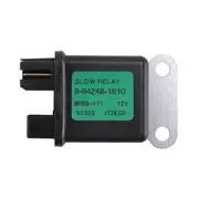 Glow Plug Relay for Yan-Mar G71Su Time Delay Relay 119650-77910 11965077910 BlackSilver