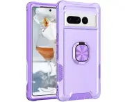 For Google Pixel 7 Pro Shockproof Protective Bumpers Phone Cases - Purple